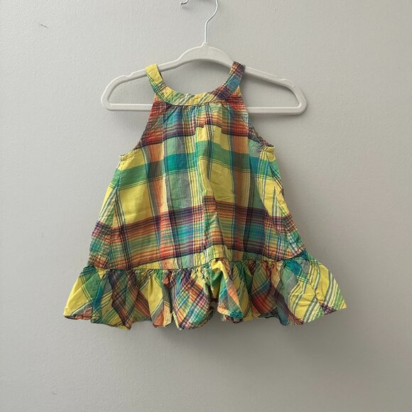 Ralph Lauren Multicolor Plaid Kids Blouse - Picture 2 of 5